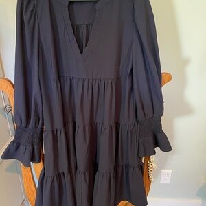 Elegant Navy Women's Dress